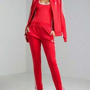 Adidas Original SST Red Outfit